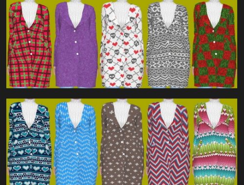 ChloeM’s Knitted Recolors at Annett’s Sims 4 Welt