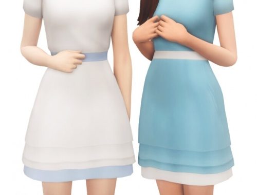Christa Dress at Sims4Nicole