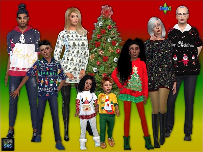 christmas clothing family