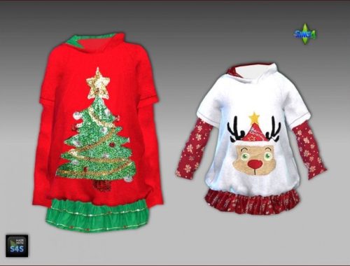 Christmas clothing for the whole family by Mabra at Arte Della Vita