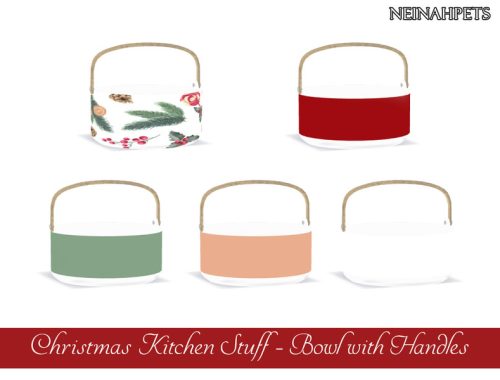 Christmas Kitchen Stuff Collection I {Mesh Required}