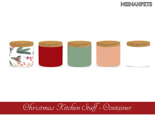 Christmas Kitchen Stuff Collection I {Mesh Required}