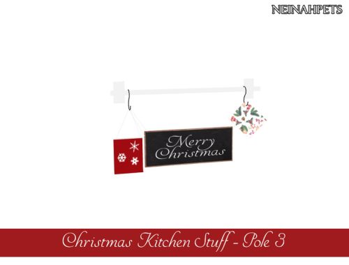 Christmas Kitchen Stuff Collection I {Mesh Required}