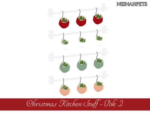 Christmas Kitchen Stuff Collection I {Mesh Required}