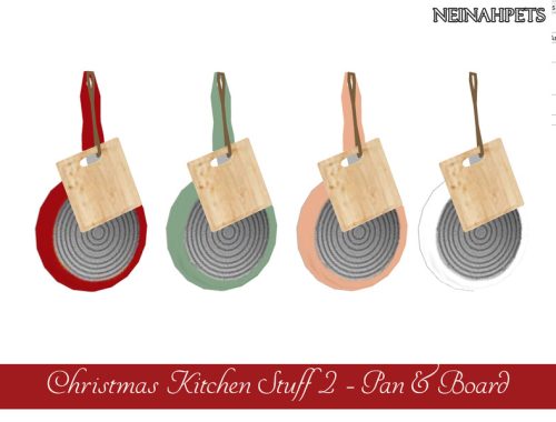 Christmas Kitchen Stuff Collection II {Mesh Required}