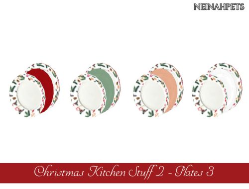 Christmas Kitchen Stuff Collection II {Mesh Required}