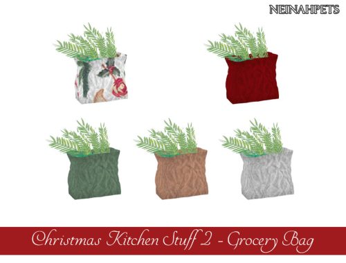 Christmas Kitchen Stuff Collection II {Mesh Required}