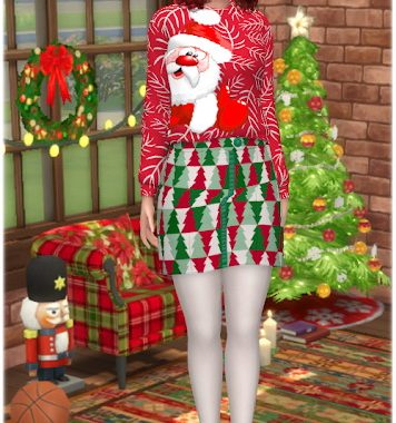 Christmas Outfit 2019 at Annett’s Sims 4 Welt