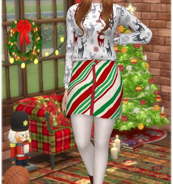 Christmas Outfit 2019 at Annett’s Sims 4 Welt