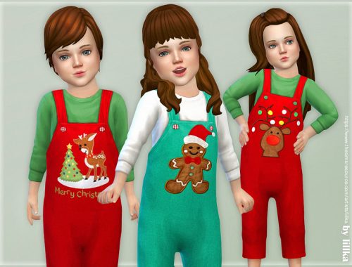 Christmas Overall for Toddler 02