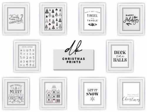 Christmas Prints at DK SIMS