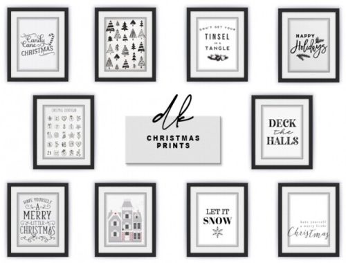 Christmas Prints at DK SIMS