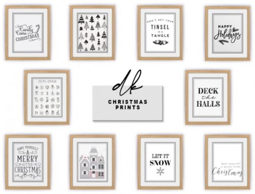 Christmas Prints at DK SIMS