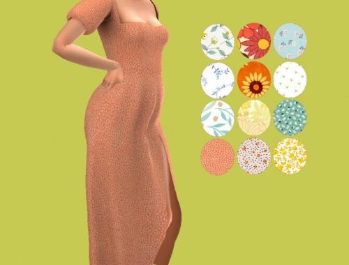 Christopher067′s Lucky dress recolor at Simminginchi