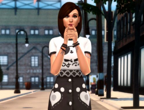 City Living Cat Dress Recolor
