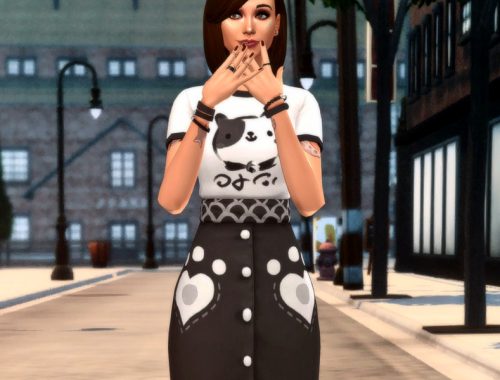 City Living Cat Dress Recolor