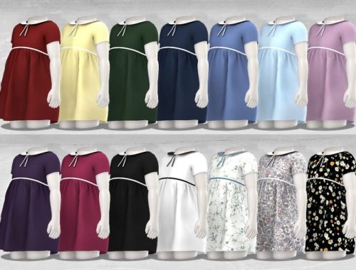 Classic Collar Dress at TØMMERAAS