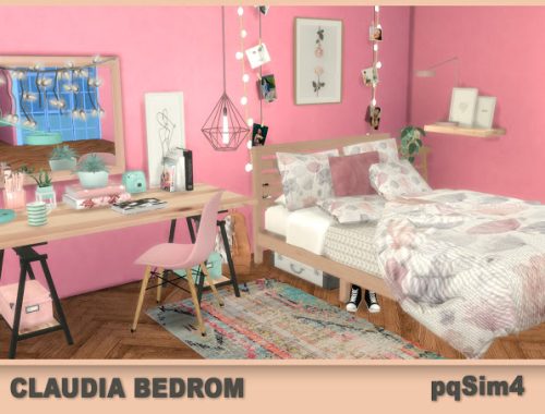Claudia Bedroom at pqSims4