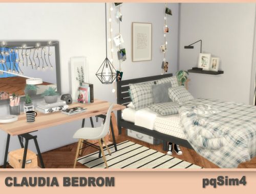 Claudia Bedroom at pqSims4