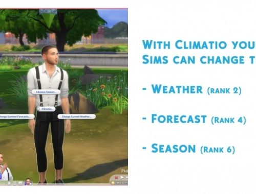 Climatio Weather-Controlling Spell by r3m at Mod The Sims