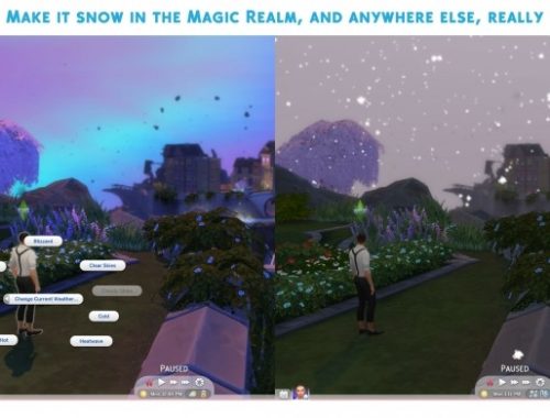 Climatio Weather-Controlling Spell by r3m at Mod The Sims