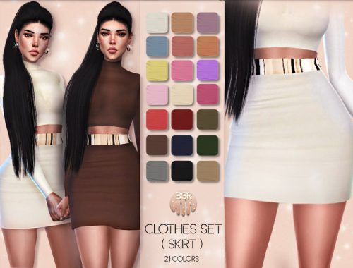 Clothes SET-01 (SKIRT) BD22
