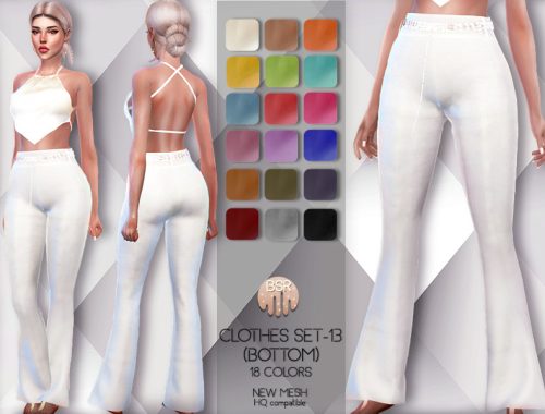 Clothes SET-13 (BOTTOM) BD62