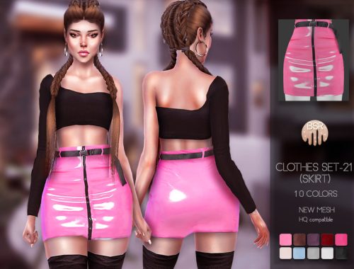 Clothes SET-21 (SKIRT) BD89