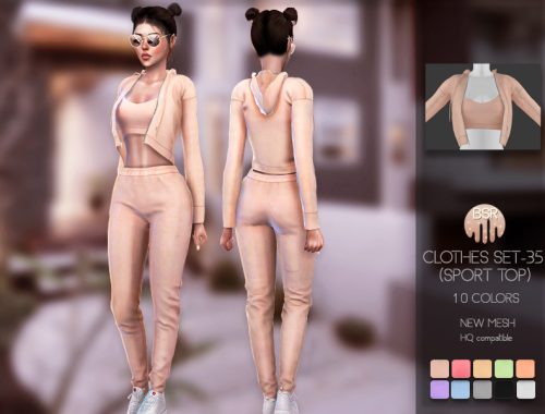 Clothes SET-35 (SPORT TOP) BD137