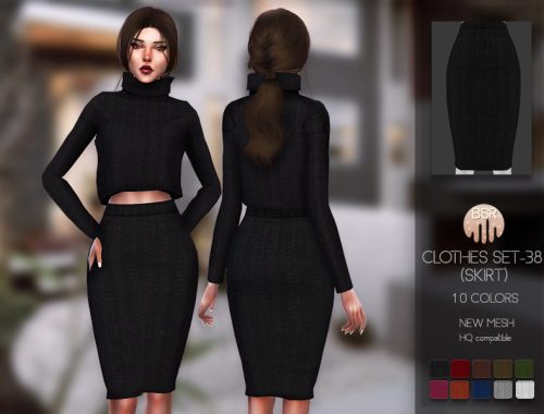 Clothes SET-38 (SKIRT) BD152