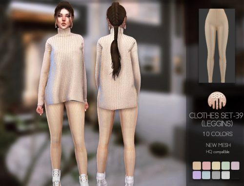 Clothes SET-39 (LEGGINS) BD154