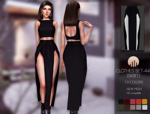 Clothes SET-44 (SKIRT) BD176