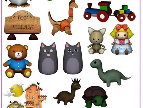 CLUTTER DECORATIVE KIDS 14 ITEMS at Jenni Sims