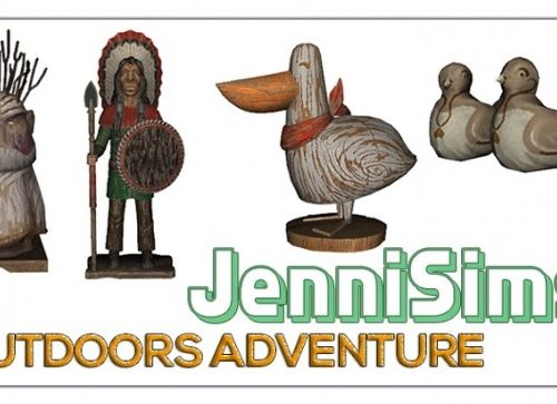 CLUTTER DECORATIVE WOOD 4 ITEMS at Jenni Sims