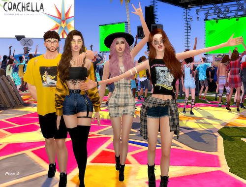 Coachella - Pose Pack