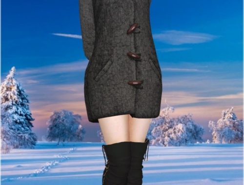 Coat Thinking Xmas at Jenni Sims