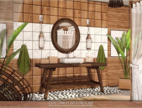 Coconut Bathroom