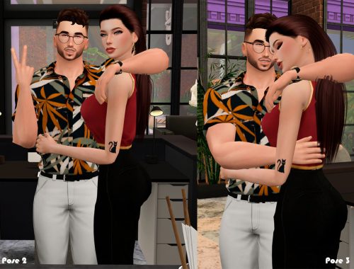 Coffee afternoon (Pose pack)