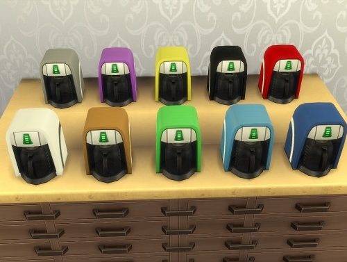 Coffee machine recolors by hippy70