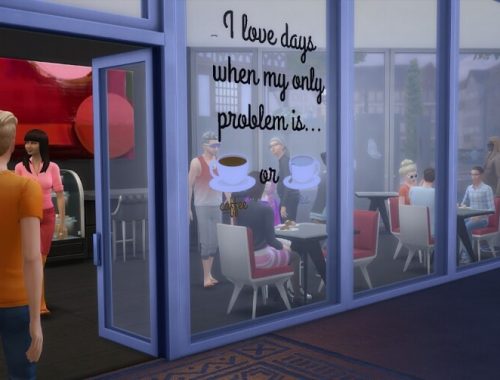 Coffee or Tea cafe at KyriaT’s Sims 4 World