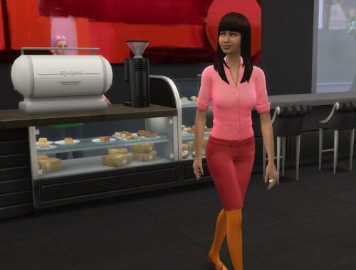 Coffee or Tea cafe at KyriaT’s Sims 4 World