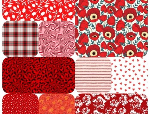 Collection 80 Red Pattern at Annett’s Sims 4 Welt