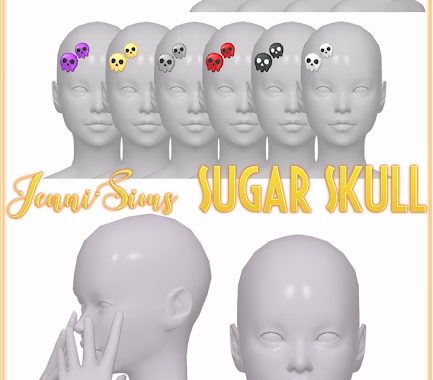 Collection Acc Sugar Skull at Jenni Sims