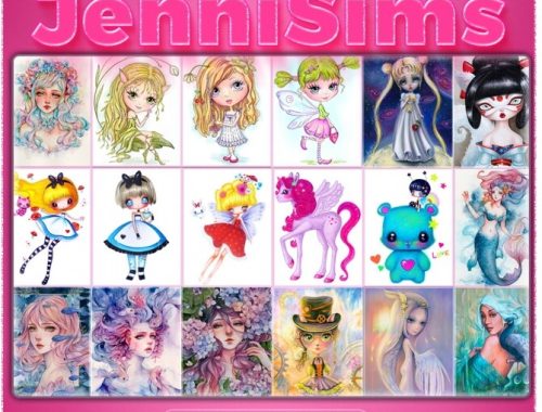 COLLECTION PAINTING Blossom in may at Jenni Sims