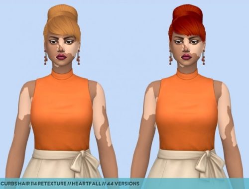 Colores Urbanos hair retextures 3 at Heartfall