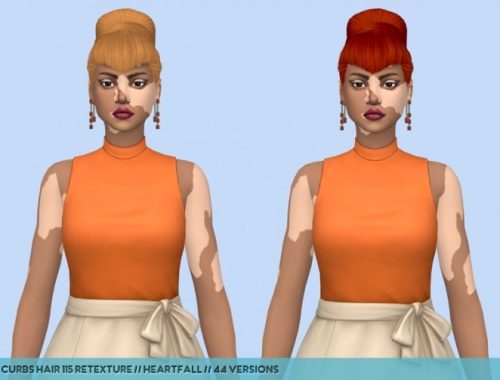 Colores Urbanos hair retextures 3 at Heartfall
