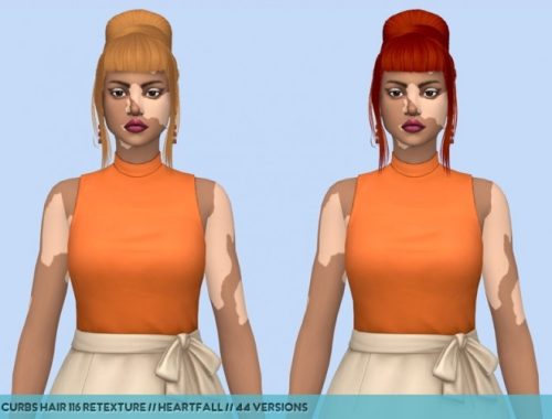 Colores Urbanos hair retextures 3 at Heartfall