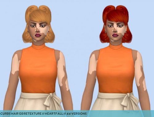 Colores Urbanos hair retextures 3 at Heartfall