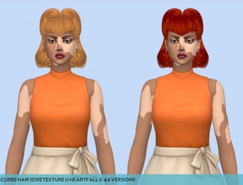 Colores Urbanos hair retextures 3 at Heartfall