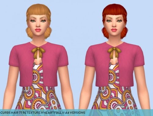 Colores Urbanos hair retextures at Heartfall